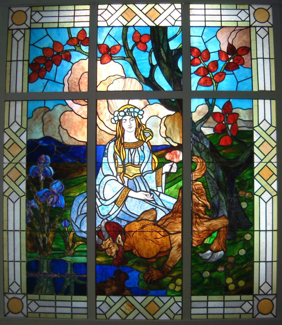 Agger-Jugenstilfenster
